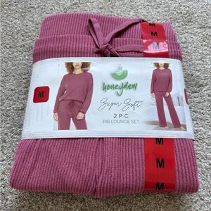 Honeydew Intimates Super Soft Rib Lounge Set - Mauve